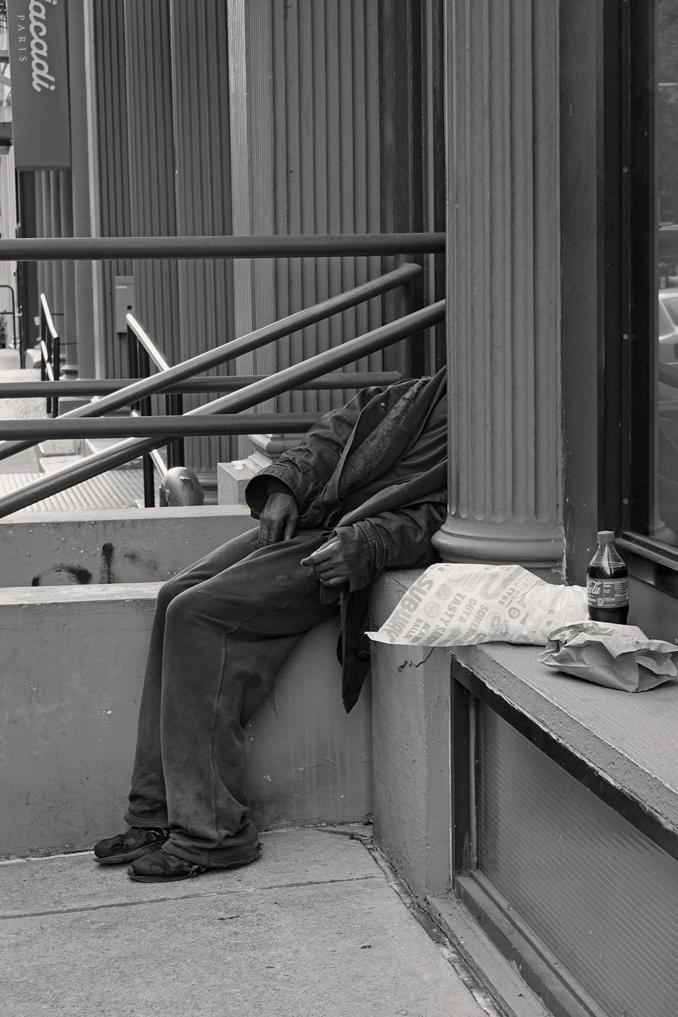 Christoph Radke, New York City, downtown bum, 2022